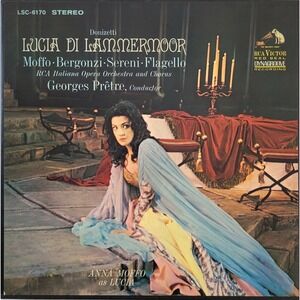 Vintage Opera Vinyl LP – Donizetti: Lucia di Lammermoor